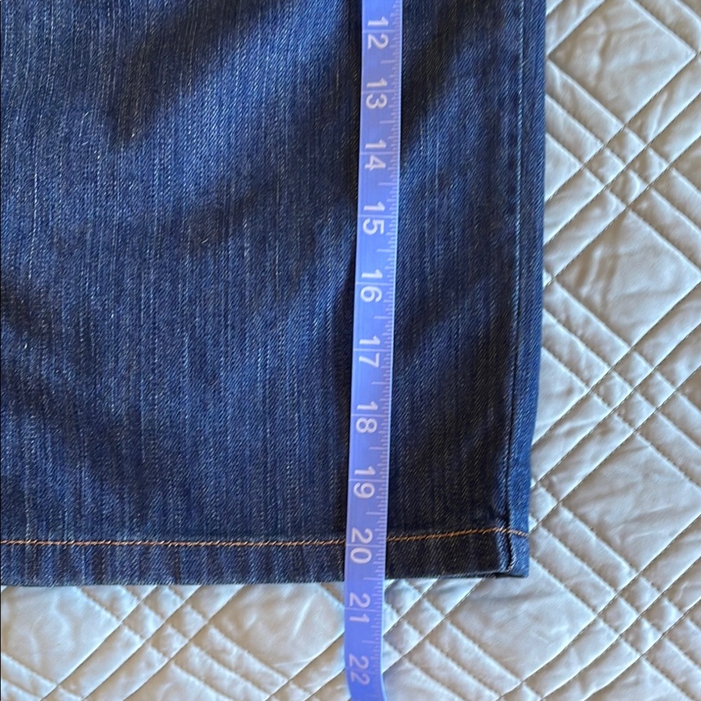 LL Bean Classic Denim Skirt (P13) - Picture 5 of 5